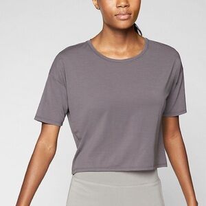 Athleta Studio Crop Tee